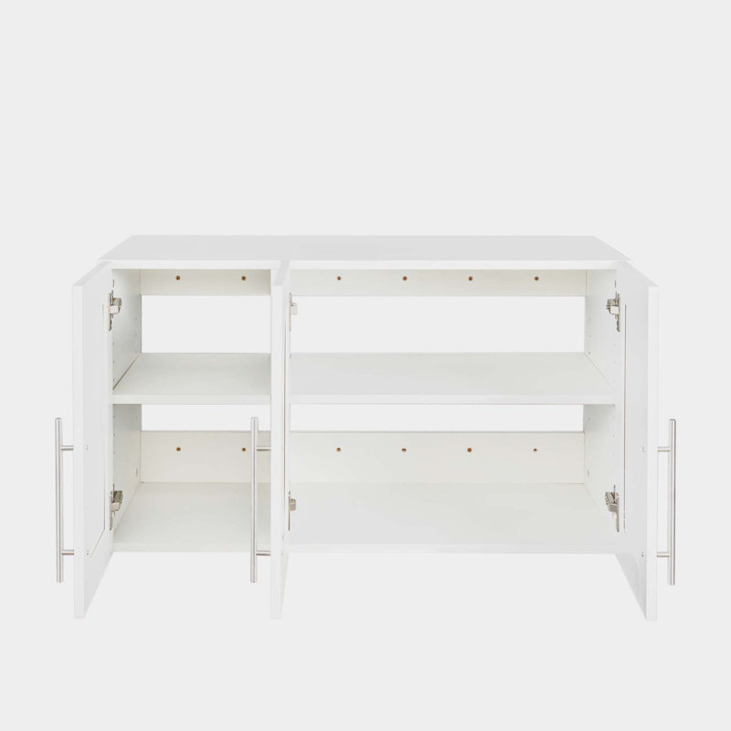 Emmersyn Square Stone Cube Shelf, 19.69" H x 35.43" W x 15.75" D