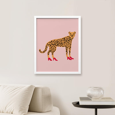 " Funny Yellow Cheetah "