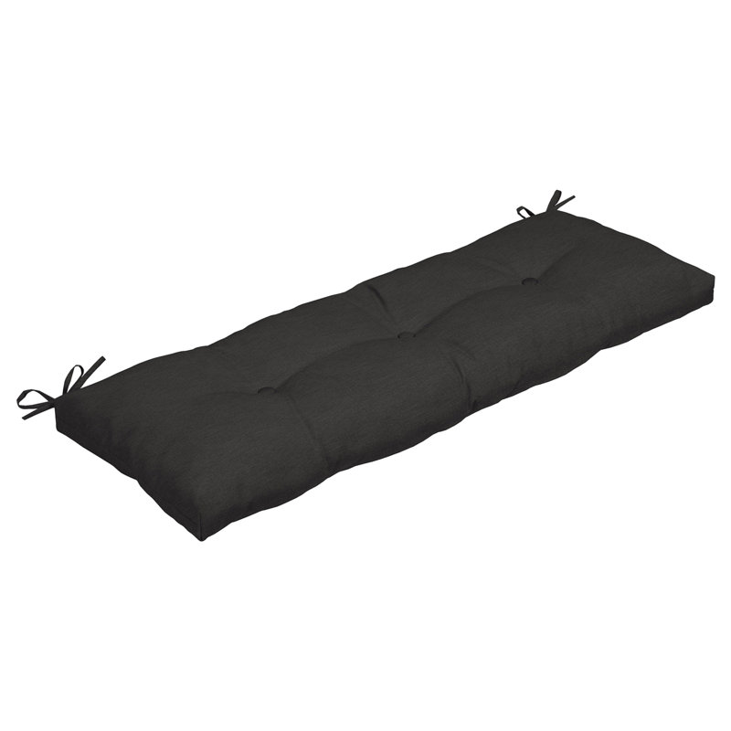 Coussin de chaise longue d'extérieur ARDEN, Noir