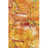 Orange Dragonfly Painting by Irina Gorbman