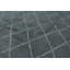 Tapis gris en laine noué à la main de conception unique 8 pi 4 po x 9 pi 10 po Gamalier