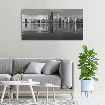 Chicago - No Frame Print on Canvas