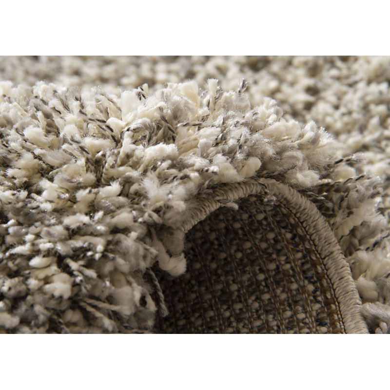 Kenyon Solid Colour Shag Area Rug, Round 160cm