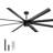 Ikera 100" W 8-Blade Metal Windmill Ceiling Fan-1756607265