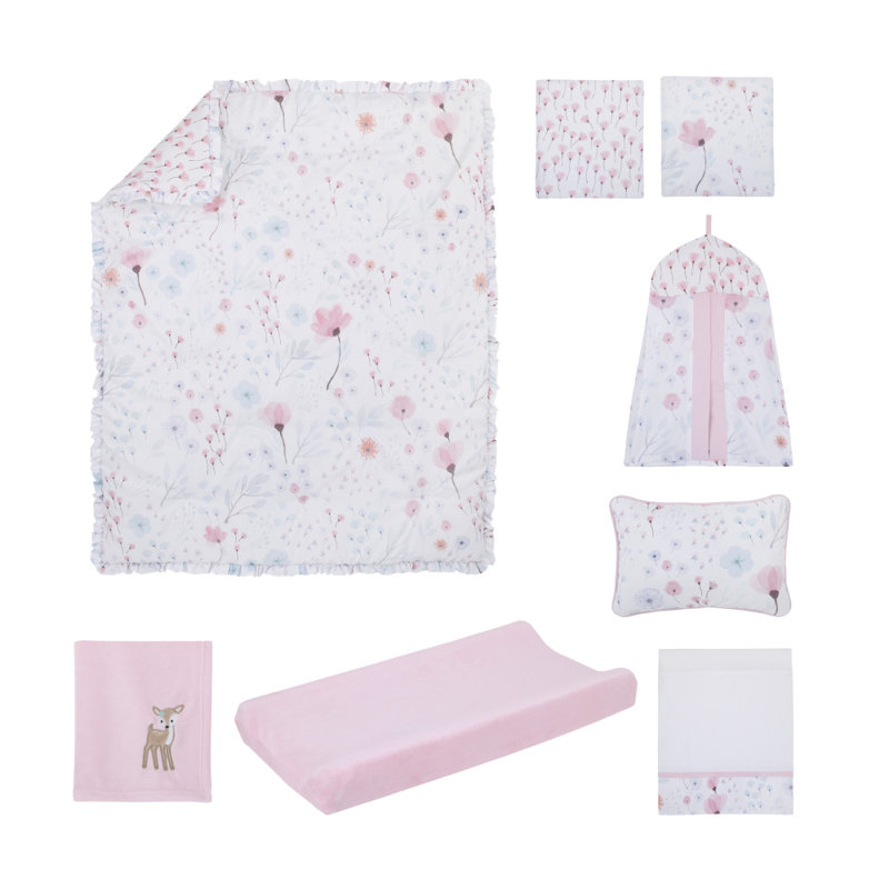 Ensemble de literie pour lit de bébé 8 pièces Orey