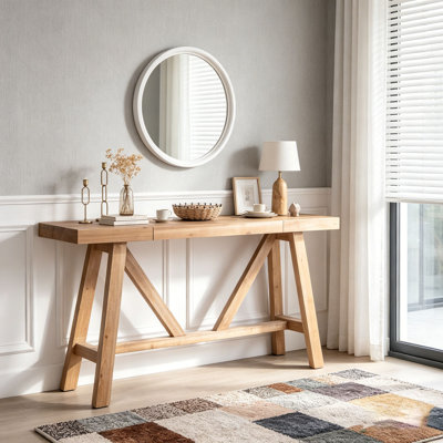 Console en bois 58,5 "