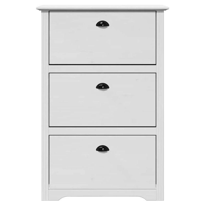 Genkei 6 Pair Shoe Storage Cabinet