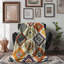 Rustique harmonie scandinave - couverture Sherpa 1 pièce de qualité supérieure - reproduction d'art luxueuse-97548307
