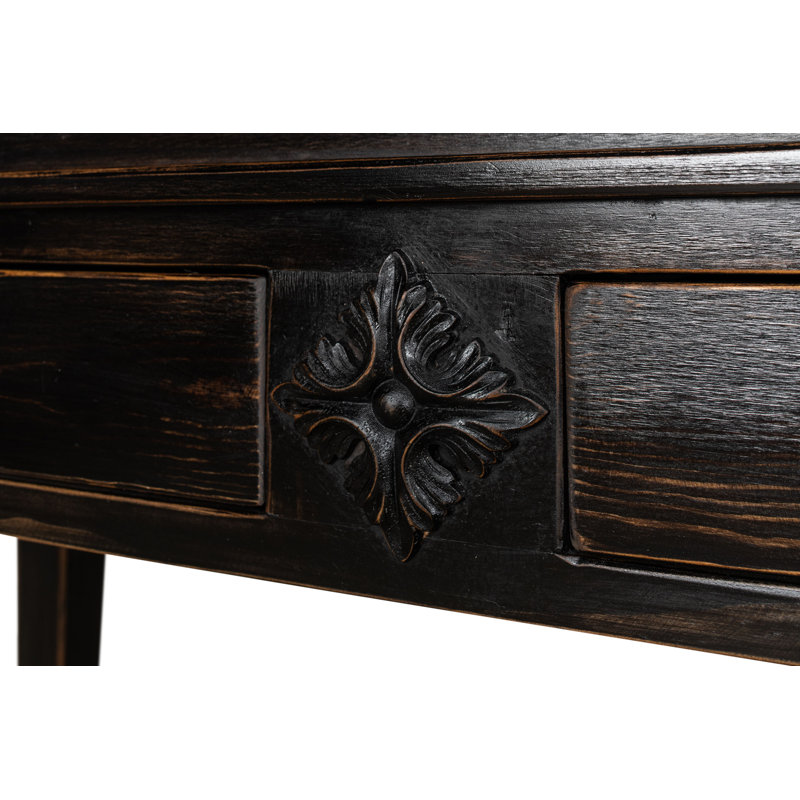 Wilkesville Solid Wood China Cabinet, Ebony
