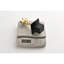 Valve anticorrosion - 3/4" en métal coulé, poignée réglable en laiton, noir mat, 8,9 cm x 5,6 cm, 825 g, étanche à la douche, large