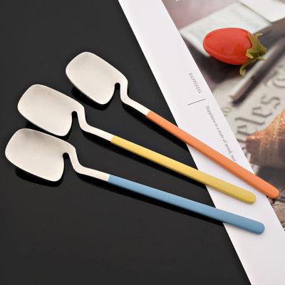 Ensemble de couverts 32 pièces pour 8 personnes, ensemble de couverts en acier inoxydable avec couteau, fourchette, cuillère et cuillère à café, va au lave-vaisselle, finition mate