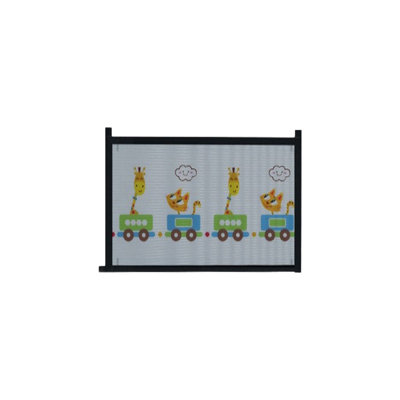 Retractable No-Drill Pet Gate, 35.04x33.46 inches, Yellow