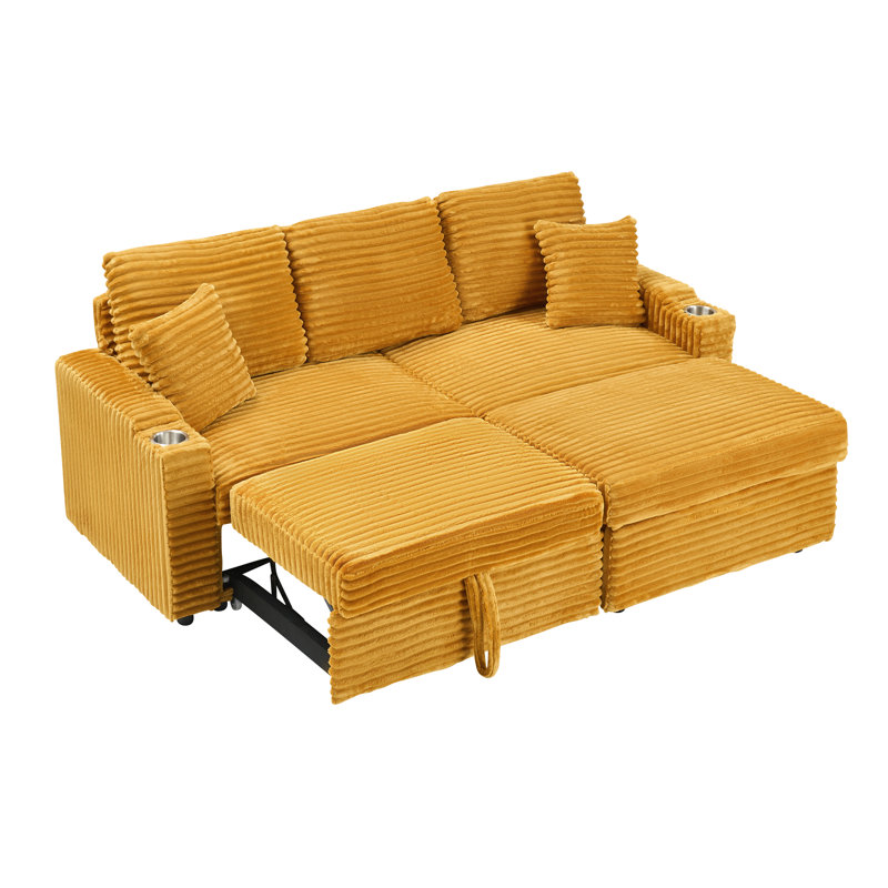 Porte-gobelet 80 po, Polyester orange