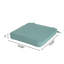 Coussin de chaise d'extérieur, bleu sarcelle