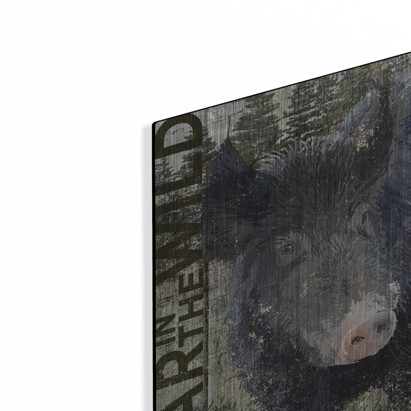 Art mural luxueux «Boar In The Wild» par Art Licensing Studio, 12 po x 12 po