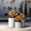 Pot à fleurs en ciment 3 pièces Odder-860905103