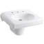Brenham Ceramic 22" Wall Mount Bathroom Sink-656039720-550459802