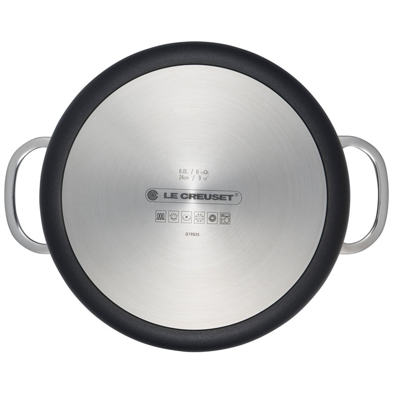 Le Creuset Toughened Nonstick Stockpot with Lid, 6.3 qt.