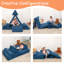 Canapé-lit et repose-pieds Alaynah-325835813