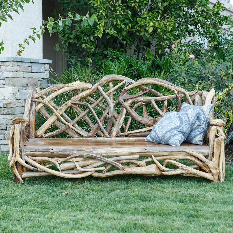 Banc en bois flotté 7 pi Harini
