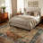 Goldene Vintage Tiger Desert Brown Washable Fall Area Rug - Soft Cashmere Carpet for Living Room, Bedroom, or Office-756387048-740514495