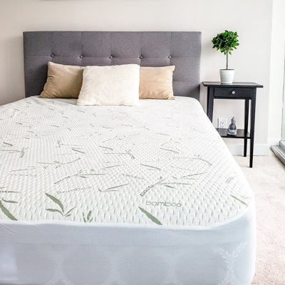 Rayon From  Mattress Protector - Waterproof, Cooling, 