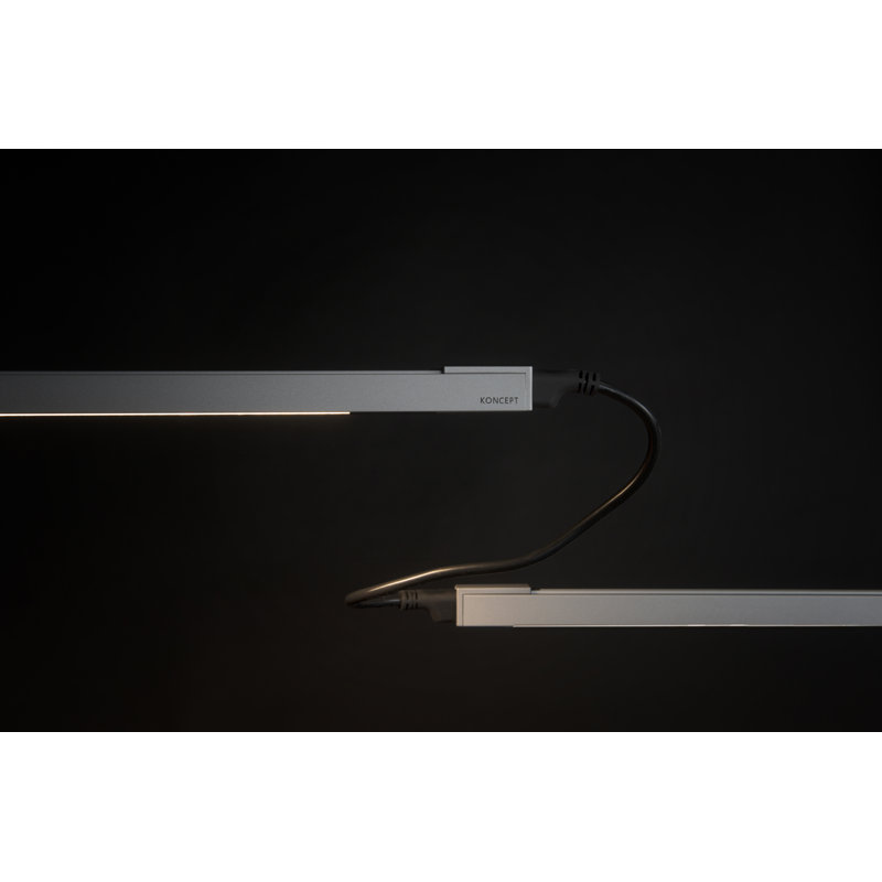 Silver LED Under Cabinet Light Bar with App Control