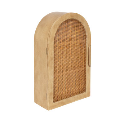 Ori Rattan Arched Wall Cabinet