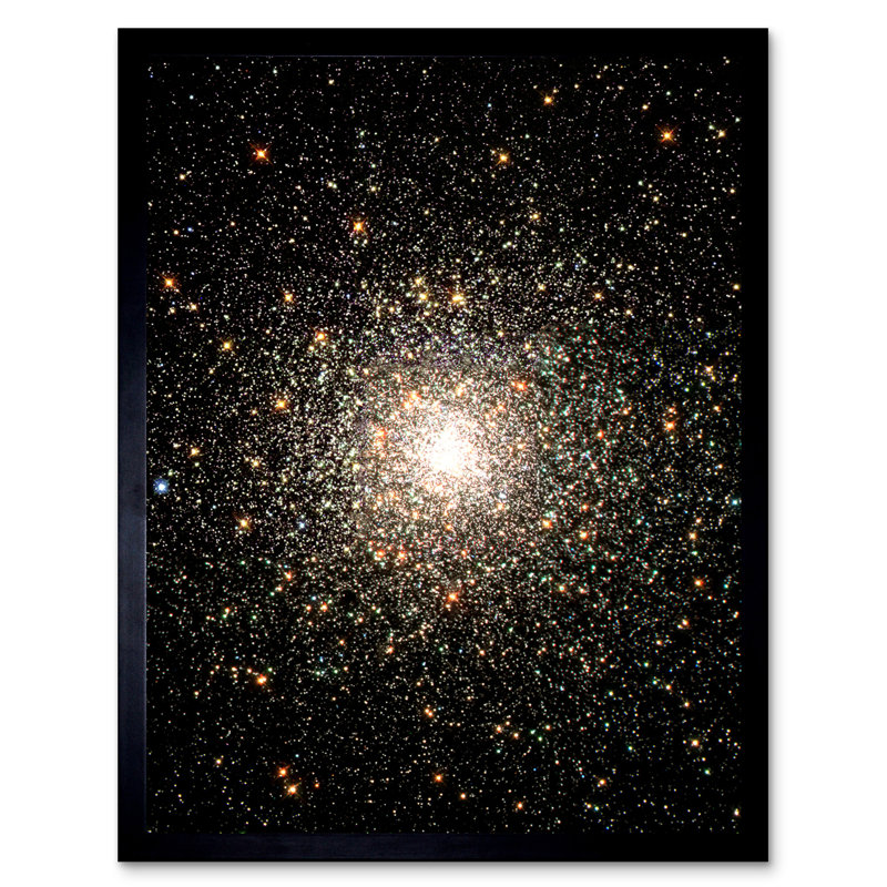 Hubble Telescope Globular Cluster M80 Ancient Star Swarm - Single Picture Frame Print