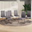 Ensemble de 6 chaises de salle à manger en faux cuir Rheese Modern avec base en métal et poignée supérieure-2144945724-2132485983-2108360528