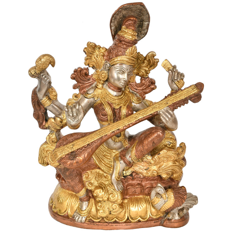 Murti orné de Devi Saraswati