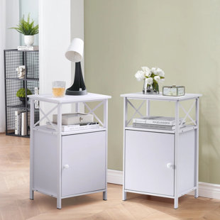 Iron Bedside Table