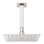 Pomme de douche carrée moderne 8 "avec bras de plafond carré 2,5 gallons par minute