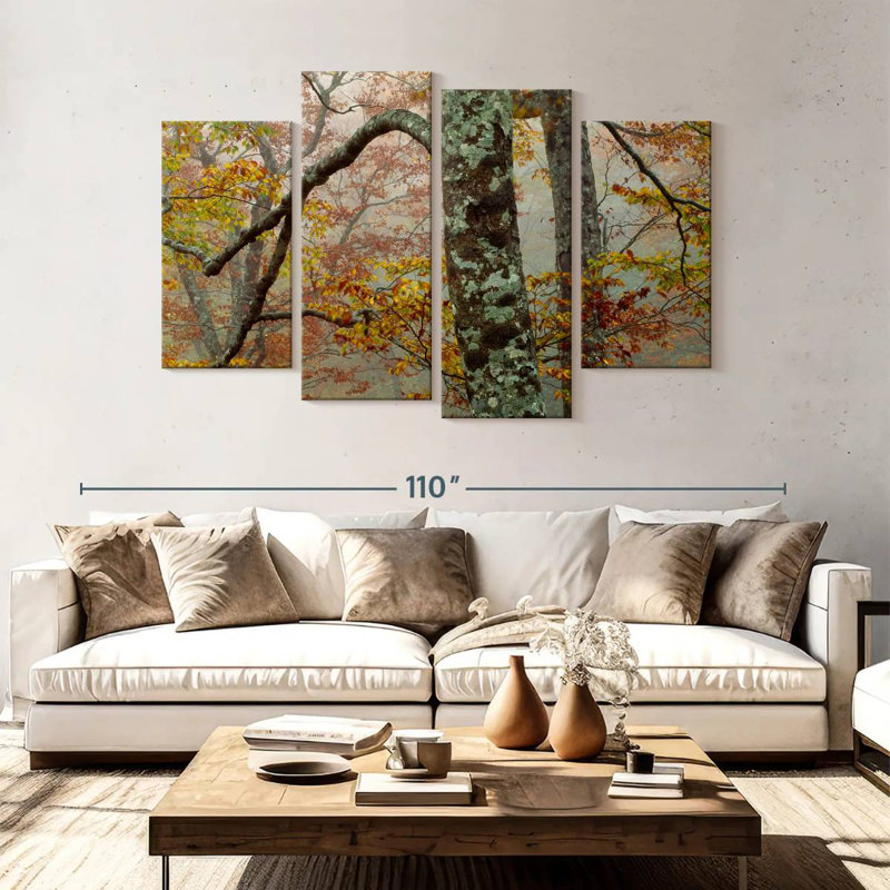 Harnek Fall's Fog III, 54" H x 84" W