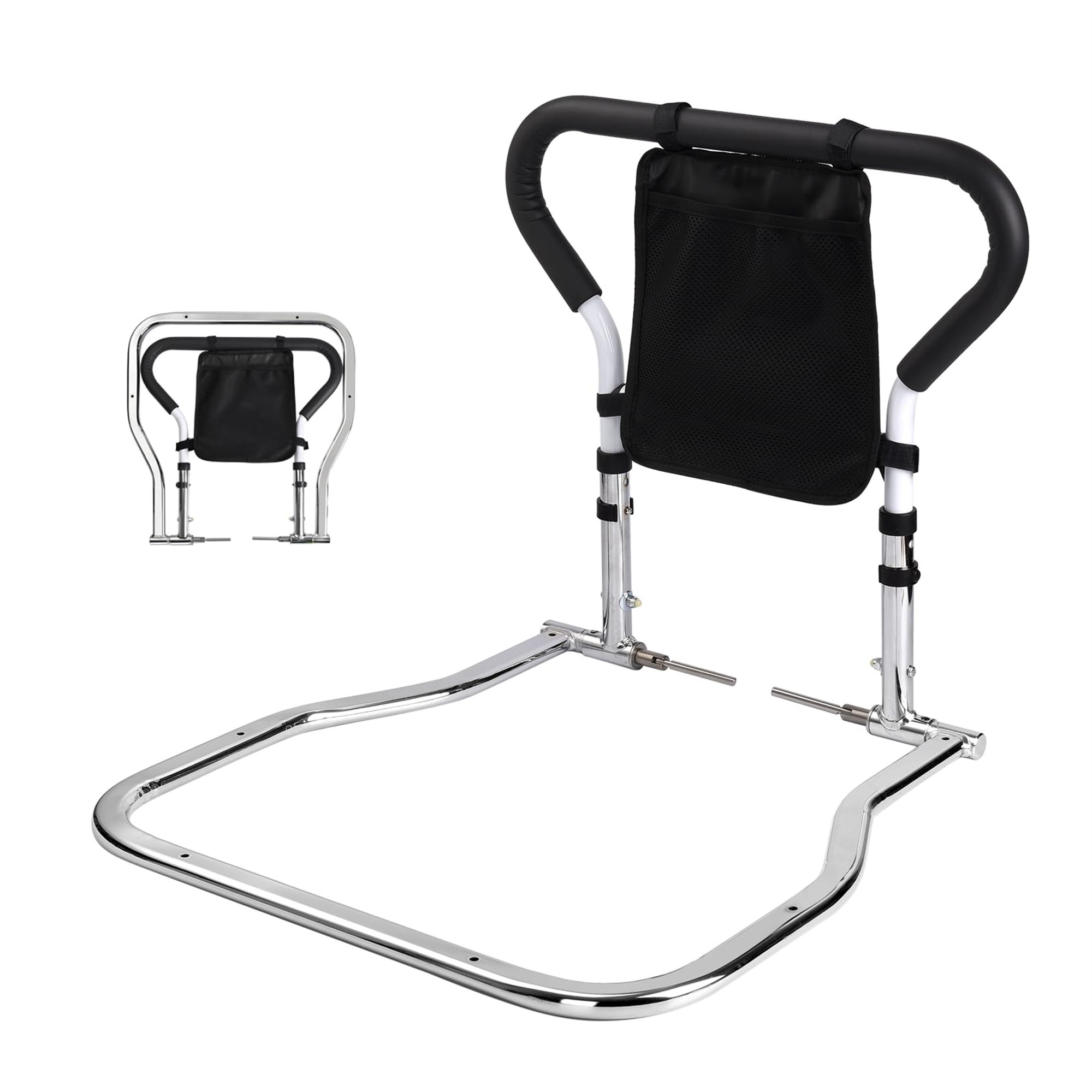 transparent.0 Elderly Safety Bed Rails - Foldable And Height Adjustable ...