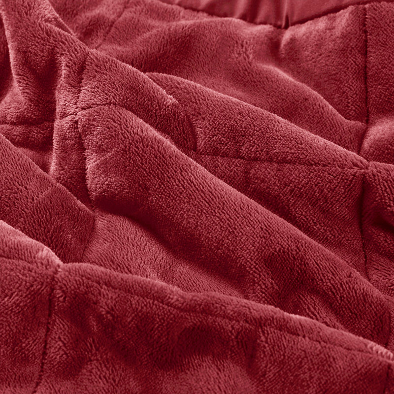 Couverture réversible en duvet HeiQ Smart, Bourgogne, Grand lit