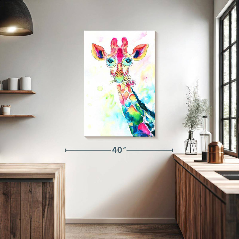 Girafe Brampt, H 39 po x l 26 po