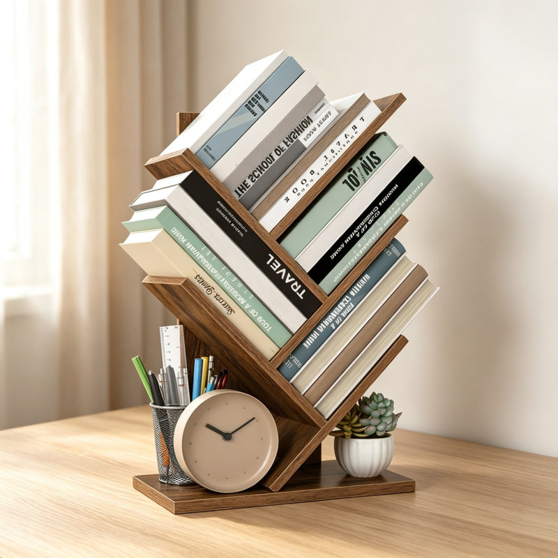 Engineered Wood Desk Organiser