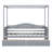 Haleena Twin Daybed with Drawers and Canopy-1646575022