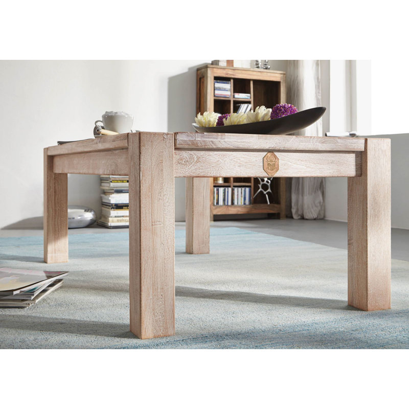 Solid Wood Four Leg Coffee Table