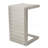 CAPE CORAL ALU C-Shaped Table-1892679030