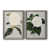 Toile avec cadre gris