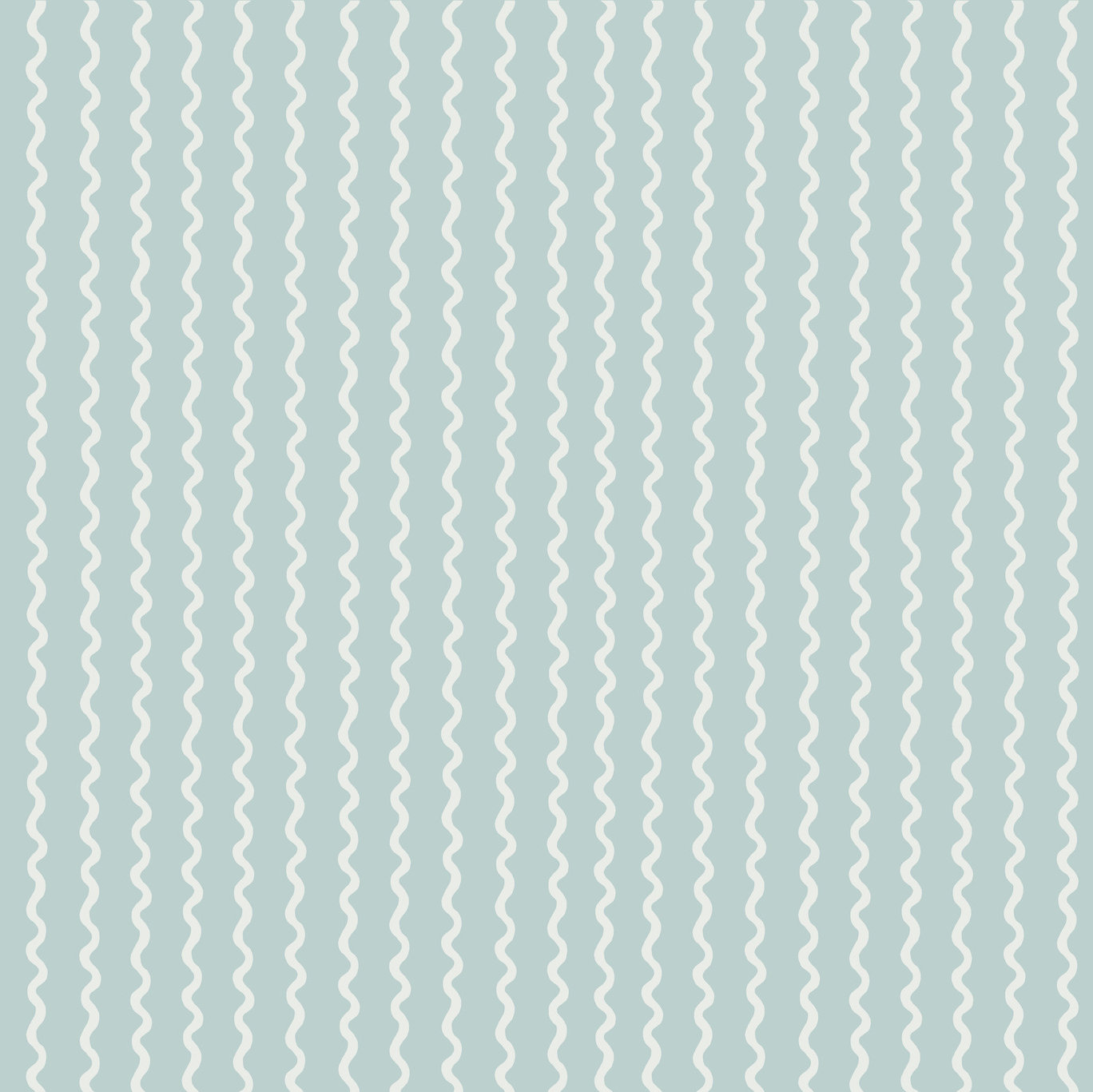 Rickrack Wallpaper Double Roll, Light Blue