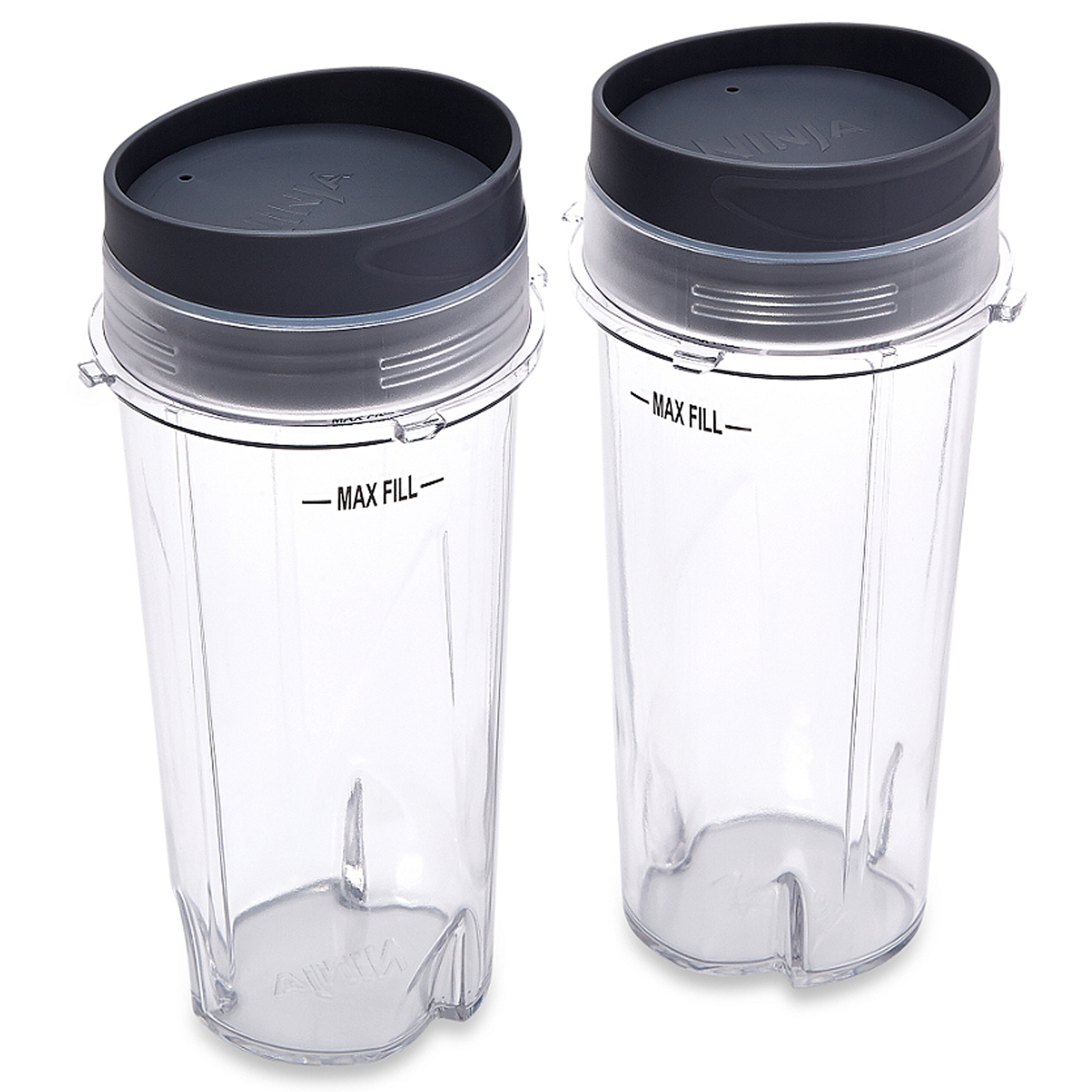 Ninja Single Serve 16 Oz. Cups with Lids, Set of 2