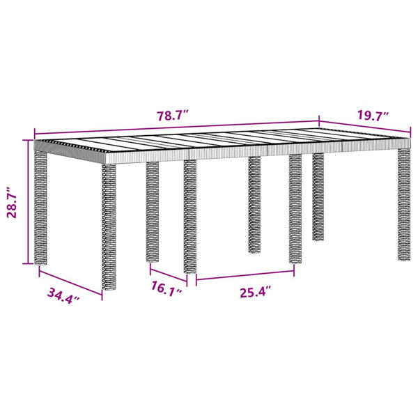Dimensions du produit