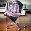 3D surréel mauve - coussin imprimé abstrait-29604310-29604313