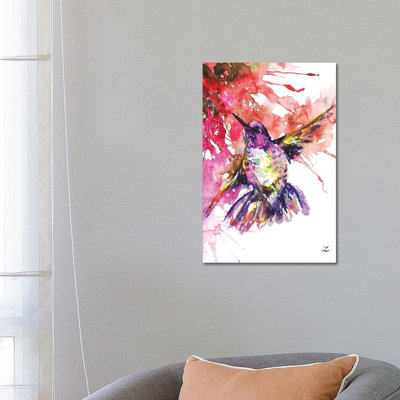 Colibri par Zaira Dzhaubaeva - reproduction d'art