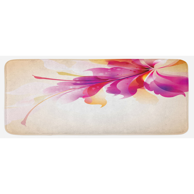 Tapis de cuisine abstrait