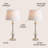 Golliday Glass Buffet Lamp