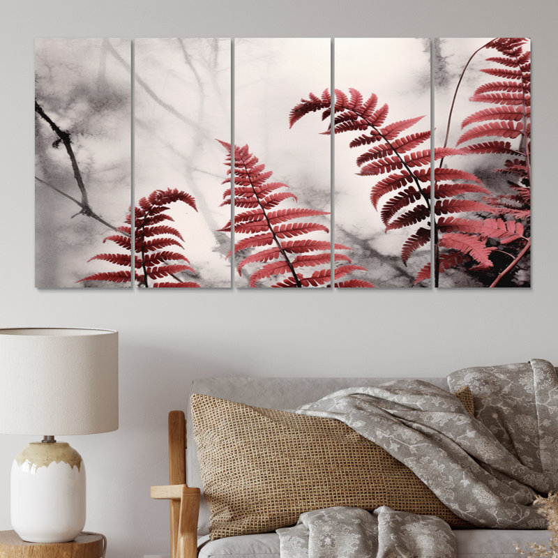 Farmhouse Plants & Flowers Wall Decor on Metal
